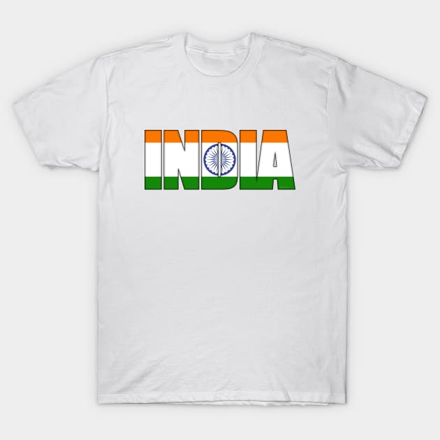 India T-Shirt by SeattleDesignCompany